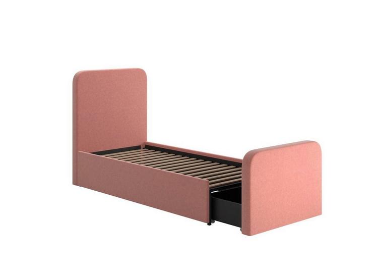 Kids Upholstered Bed Frame with Storage