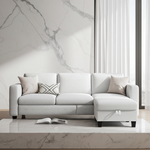 Load image into Gallery viewer, Alberra Sectional L Shape 4 Seater with Storage Ottoman