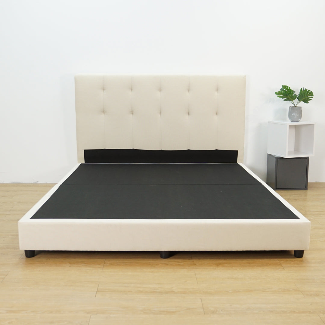 Mavilla Divan Fabric Premium Bed Frame Premium Bed Frame by Dunepine, Dubai UAE