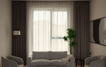 Load image into Gallery viewer, Blackout with Sheer Curtains – Dual Layer Custom & Motorized Window Drape