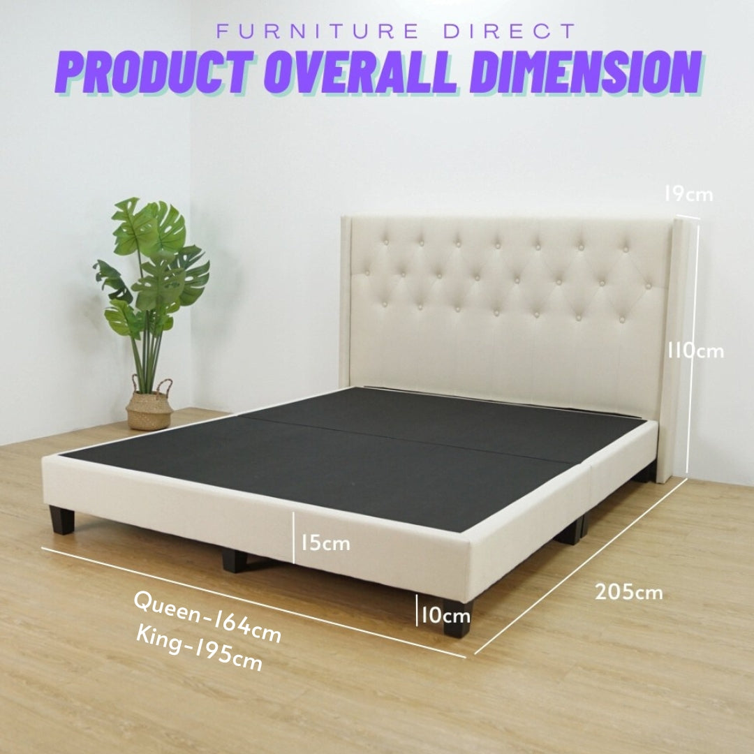 Cedarline Divan Premium Bed Frame Premium Bed Frame by Dunepine, Dubai UAE