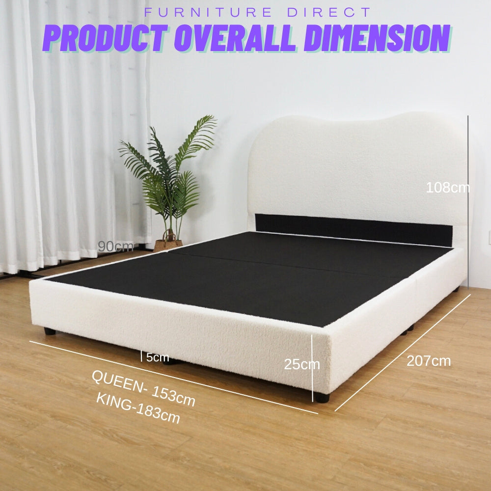 Evalon Divan Premium Bed Frame Premium Bed Frame by Dunepine, Dubai UAE