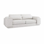 Load image into Gallery viewer, Gray sofa on a white background