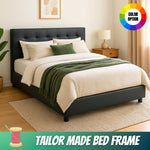 Load image into Gallery viewer, Dreamora Divan Base Fabric Premium Bed Frame Premium Bed Frame by Dunepine, Dubai UAE