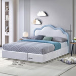 Load image into Gallery viewer, Lumina Cloud Shaped Divan Premium Bed Frame Premium Bed Frame by Dunepine, Dubai UAE