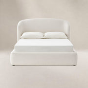 Grand Canal Upholstered Bed, view 2 – Dune & Pine