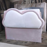 Load image into Gallery viewer, Lumina Cloud Shaped Divan Premium Bed Frame Premium Bed Frame by Dunepine, Dubai UAE