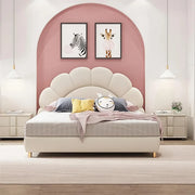 PetalGrace Upholstered Kids Bed
