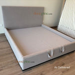 Load image into Gallery viewer, Sereno Upholstered Hydraulic Bed with Storage