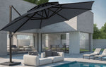 Load image into Gallery viewer, Umbrella Curtains – Outdoor Waterproof & Motorized Shade Curtain System
