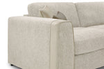 Load image into Gallery viewer, Beige sofa with cushions on a white background