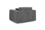 Load image into Gallery viewer, Gray armchair on a white background