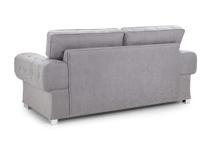 Verona Fullback Sofa Grey Sofa in 3, Seater - DunePine UAE