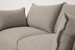 Load image into Gallery viewer, Florence 2-Seater Left Chaise Sofa - modern 2-seater chaise sofa with premium fabric, handcrafted by Dunepine, Dubai