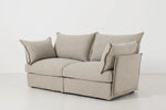 Load image into Gallery viewer, Valencia 2-Seater Sofa - elegant 2-seater sofa with plush cushions, handcrafted by Dunepine, Dubai