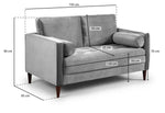 Load image into Gallery viewer, Velora Sofa Plush Beige Sofa in 2, Seater - DunePine UAE