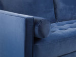 Load image into Gallery viewer, Velora Sofa Plush Blue Sofa in 2, Seater - DunePine UAE