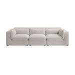 Load image into Gallery viewer, Beige Boucle 4 Seater Sofa sofa by DunePine - premium handmade upholstery available in UAE.