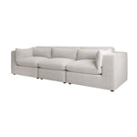 Load image into Gallery viewer, Beige Boucle 4 Seater Sofa sofa by DunePine - premium handmade upholstery available in UAE.