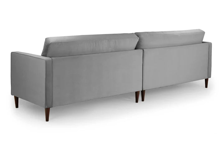 Velora Sofa Plush Grey Sofa in 4, Seater - DunePine UAE