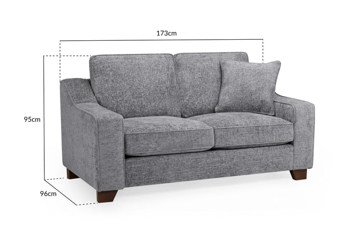 Elara Sofa Slate Sofa in 2, Seater - DunePine UAE