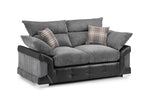 Load image into Gallery viewer, Loom Sofa Black/Grey Sofa in 2, Seater - DunePine UAE