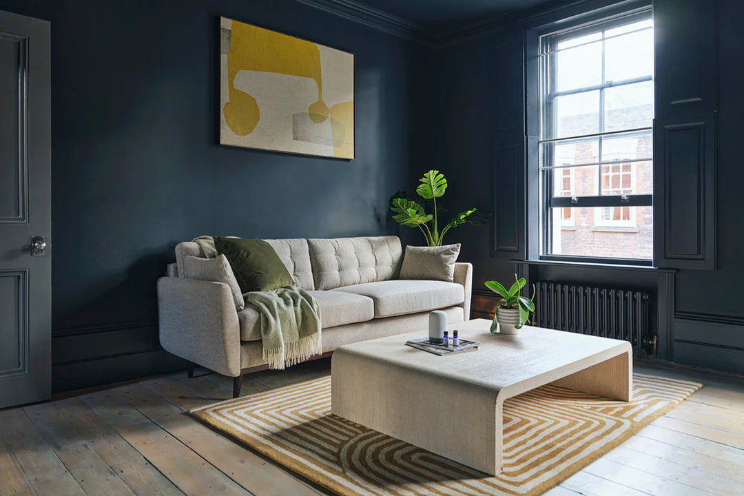 Windsor 2-Seater Sofa – elegant 2-seater sofa with plush cushions, handcrafted by Dunepine, Dubai