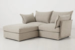 Load image into Gallery viewer, Florence 2-Seater Left Chaise Sofa - modern 2-seater chaise sofa with premium fabric, handcrafted by Dunepine, Dubai
