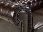 Load image into Gallery viewer, Lunetta Sofa Antique Brown Sofa in 2, Seater - DunePine UAE