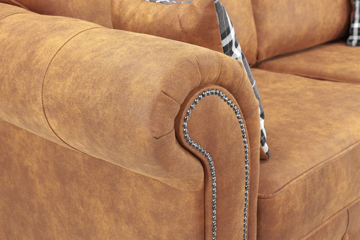 Astra Sofa Tan Sofa in 2, Seater - DunePine UAE