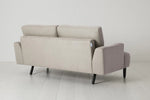 Load image into Gallery viewer, Plush 2-Seater Sofa - elegant 2-seater sofa with plush cushions, handcrafted by Dunepine, Dubai