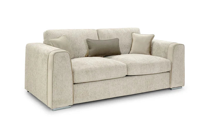 Orlena Sofa Beige Sofa in 3, Seater - DunePine UAE
