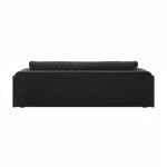 Load image into Gallery viewer, Dark Grey Velvet Curved 3 Seater Sofa sofa by DunePine - premium handmade upholstery available in UAE.