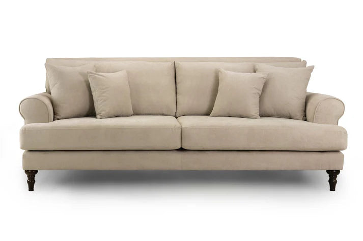 Nordivo Sofa Beige Sofa in 4, Seater - DunePine UAE