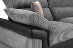 Load image into Gallery viewer, Loom Sofa Black/Grey Sofa in 2, Seater - DunePine UAE