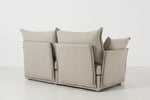 Load image into Gallery viewer, Valencia 2-Seater Sofa - elegant 2-seater sofa, handcrafted by Dunepine, Dubai - Back Design