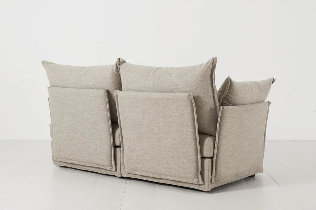 Valencia 2-Seater Sofa - elegant 2-seater sofa, handcrafted by Dunepine, Dubai - Back Design