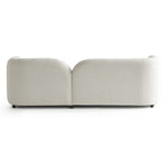 Load image into Gallery viewer, Cream Boucle Curved 3 Seater Cloud Sofa sofa by DunePine - premium handmade upholstery available in UAE.