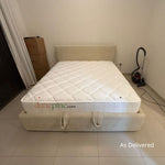 Load image into Gallery viewer, HavenRise Upholstered Hydraulic Bed with Storage