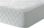 Load image into Gallery viewer, White quilted mattress cover on a white background