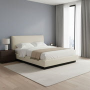 HavenRise Upholstered Hydraulic Bed with Storage