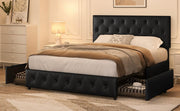 Oasis Premium Divan Bed Frame – premium bed frame made in UAE by DunePine with upholstery finish.
