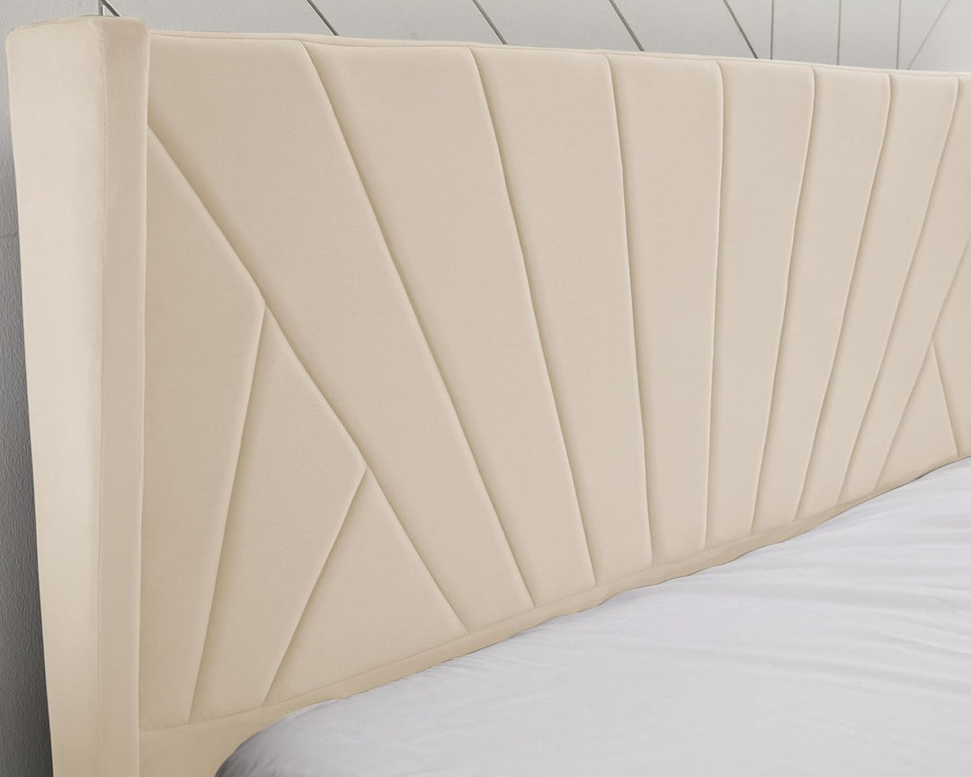 Blisswood Upholstered Premium Ottoman Bed Frame