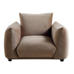Load image into Gallery viewer, Beige armchair on a white background
