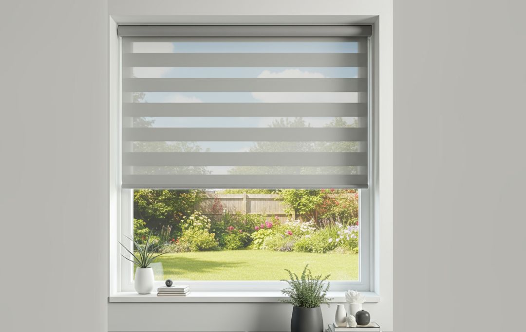 Duplex Blinds – Day & Night Zebra Blinds with Motorized Options