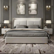 Elodie Upholstered Bed – made in UAE by Dune & Pine