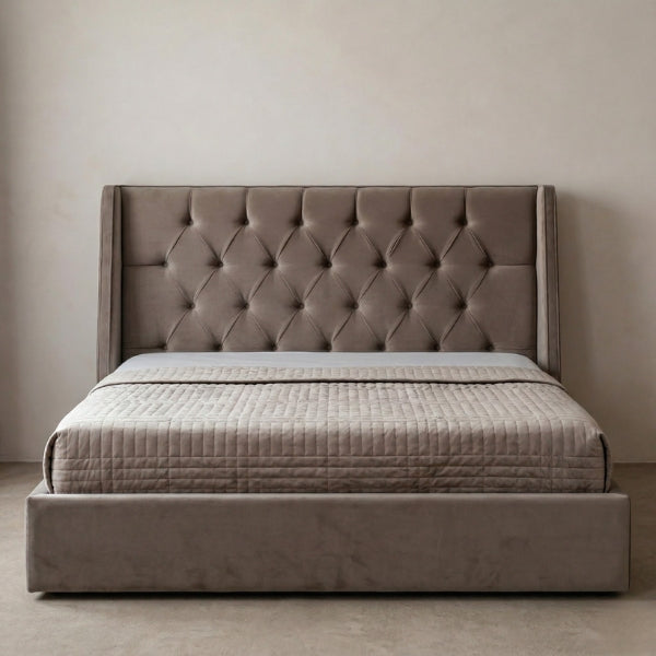 Elysium Panel Upholstered Bed