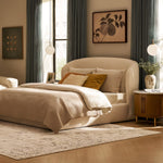 Load image into Gallery viewer, Grand Canal Upholstered Bed – made in UAE by Dune &amp; Pine