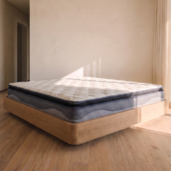 Harrington Earl 28cm Bonnell spring pillow top mattress – Dune & Pine UAE