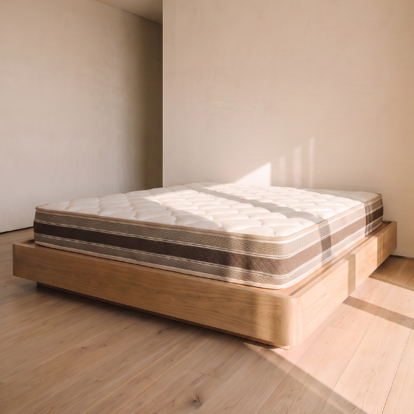 Harrington Regent 22cm Bonnell spring pillow top mattress – Dune & Pine UAE